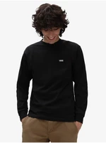 Black Men's T-Shirt VANS Left Chest - Men