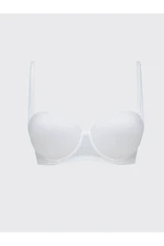 LC Waikiki Underwired Half Padded Plain Balconette Bra