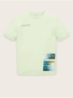 Light Green Boys T-Shirt Tom Tailor - Boys