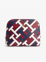 White and Red Women's Patterned Cosmetic Bag Tommy Hilfiger - Women