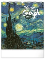 Nástěnný kalendář Vincent van Gogh 2024