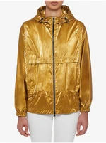 Women's light parka in gold color Geox Palmaria - Women