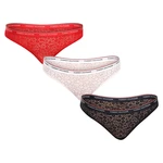 3PACK Women's Panties Tommy Hilfiger multicolor