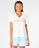 T-Shirt Rip Curl SUNSET V-NECK TEE Bone