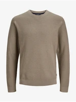 Men's Brown Sweater Jack & Jones Arthur - Men