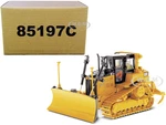 CAT Caterpillar D6T XW VPAT Track Type Tractor with AccuGrade GPS Technology and Operator "Core Classics" Series 1/50 Diecast Model by Diecast Master