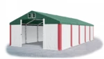 Garážový stan 8x8x4m střecha PVC 560g/m2 boky PVC 500g/m2 konstrukce ZIMA Bílá Zelená Červené,Garážový stan 8x8x4m střecha PVC 560g/m2 boky PVC 500g/m