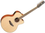 Yamaha CPX700-12II Natural Guitarra electroacústica de 12 cuerdas