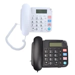 Senior Telephone Landline Phone Large Button Loudspeaker CallerID Display Desk
