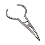 1 Pcs Stainless Steel Dental Orthodontic Elastic Ligature Ties Tweezers Separators Circle Placement Pliers Dentist Surgical Tool