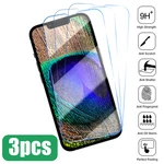 3PCS 9D Screen Protector Tempered Glass for IPhone 14 Pro Max Protective Glass for IPhone 14 Plus Pro