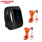 Wirelesslinkx Waterproof Wireless Emergency Old People Call Pager Hospital Nurse Medicine Paging Calling Bell Paging System