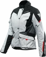 Dainese Tempest 3 D-Dry® Lady Glacier Gray/Black/Lava Red 50 Chaqueta textil