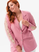 Edoti Women's blazer Plus Size MLR006