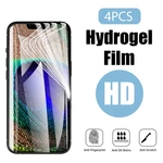 4PCS Hydrogel Film Screen Protector for iPhone 12 Pro 13 12 Mini Protective Glass For iPhone 13 12 11 Pro Max SE 2020 Not Glass