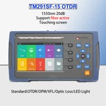 Free Shipping Mini OTDR active fiber 1550nm 1610nm 20dB 80KM fiber Optical Reflectometer OPM VFL OLS Tester SC APC/UPC Connector