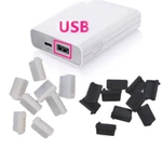 10-500pcs USB Hole Plug USB Dust Cover USB Master Dust Cap Silicone Plug Protection Plug