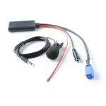 Car Bluetooth 5.0 Aux Cable Microphone Handsfree Mobile Phone Free Calling Adapter For Toyota Crown Lexus GRS182