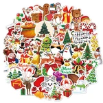 LOLEDE 50Pcs Korean Stationery Sticker Journal Diary Planner Decorative Mobile Laptop Stickers Scrapbooking Christmas Stickers