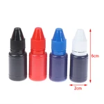 1pc 10ml Inkpad Flash Refill Fast Drying Stamping Ink Photosensitive Stamp Oil