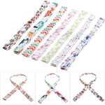 1PC Colorful Cute Polyester Anti-lost Chain Bind Belt Fixing Strap Teether Toys Fixed Trolley Lanyard Baby Cup Holder Accessory