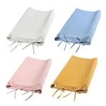 Solid Color Newborn Baby Breathable Urine Changing Cover Mat Diaper Nappy Soft Bedding Changing Cover Pad Cushion