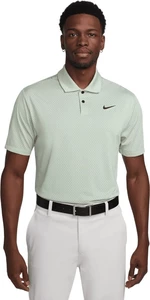 Nike Dri-Fit Tour Jacquard Mens Polo Honeydew/Sea Glass/Oil Green/Black L Polo košeľa