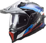 LS2 MX701 Explorer Carbon Frontier Black/Blue 2XL Casco