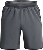 Under Armour Men's UA HIIT Woven 8" Shorts Pitch Gray/Black XL Fitness kalhoty