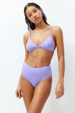 Trendyol Lilac High Waist Hipster Bikini Bottom