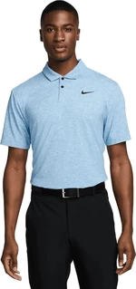Nike Dri-Fit Tour Heather Mens Polo Light Photo Blue/Black M Camiseta polo