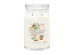 Yankee Candle Aromatická svíčka Signature sklo velké Sweet Vanilla Horchata 567 g