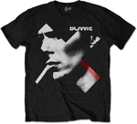 David Bowie Tričko Smoke Unisex Black S