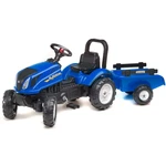 Traktor New Holland T6 s valníkem