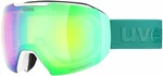 UVEX Epic Attract White Mat Mirror Green/Contrastview Orange Lasergold Lite Lyžařské brýle