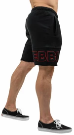 Nebbia Gym Sweatshorts Stage-Ready Black M Fitness kalhoty