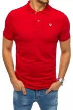 Polo shirt with red Dstreet patch