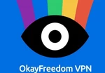 OkayFreedom Premium VPN 10GB Traffic Key (1 Year / 1 Device)