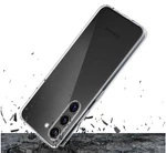 Silikonové pouzdro 3mk Clear Case proSamsung Galaxy S23+, transparentní