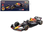 Red Bull Racing RB18 1 Max Verstappen "Oracle" Winner Formula One F1 Abu Dhabi GP "Drivers Champion" (2022) 1/24 Diecast Model Car by Bburago