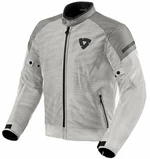 Rev'it! Jacket Torque 2 H2O Silver/Grey 3XL Giacca in tessuto