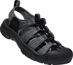 Keen Men's Newport H2 Sandal Negru/Gri/Ardezie 42 Pantofi trekking de bărbați