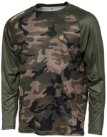 Prologic tričko uv camo long sleeve t shirt camo green -xl