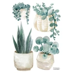 Zestaw naklejek dziecięcych 4 szt. 30x42 cm Plants & Jars – Lilipinso