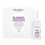 Goldwell Dualsenses Blondes & Highlights Color Lock Serum bezoplachová péče pro blond vlasy 12 x 18 ml