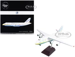 Antonov 124-100M Commercial Aircraft "Antonov Airlines" White with Blue and Yellow Stripes "Gemini 200" Series 1/200 Diecast Model Airplane by Gemini