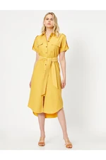 Koton Pocket Detailed Shirt Dress
