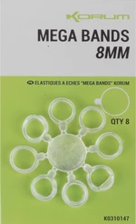 Korum silikonové kroužky mega bands 8 mm