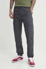 Nohavice Tommy Jeans pánske,šedá farba,DM0DM18342