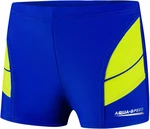 Detské plavecké šortky AQUA SPEED Andy námornícka modrá/zelený vzor 28
